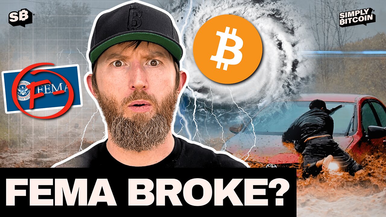 AID FOR FLOOD VICTIMS BLOCKED | Why Bitcoin Fixes This!