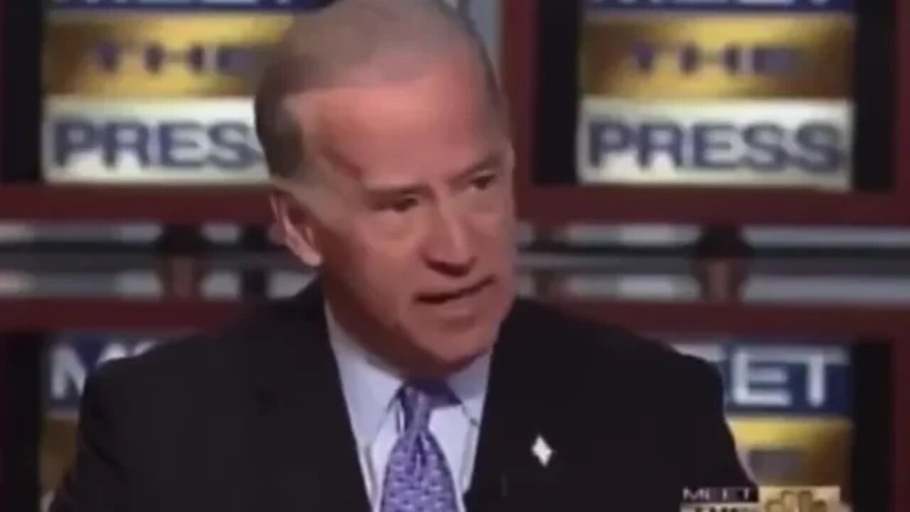 Biden 2006. Before the jews put a saddle on him.