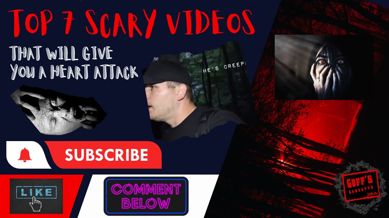 DeRailing Magazine Presents - Top 7 Scary Videos That Will Give You a Heart Attack