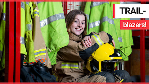 Group of female firefighters reveal some of the everyday comments they receive