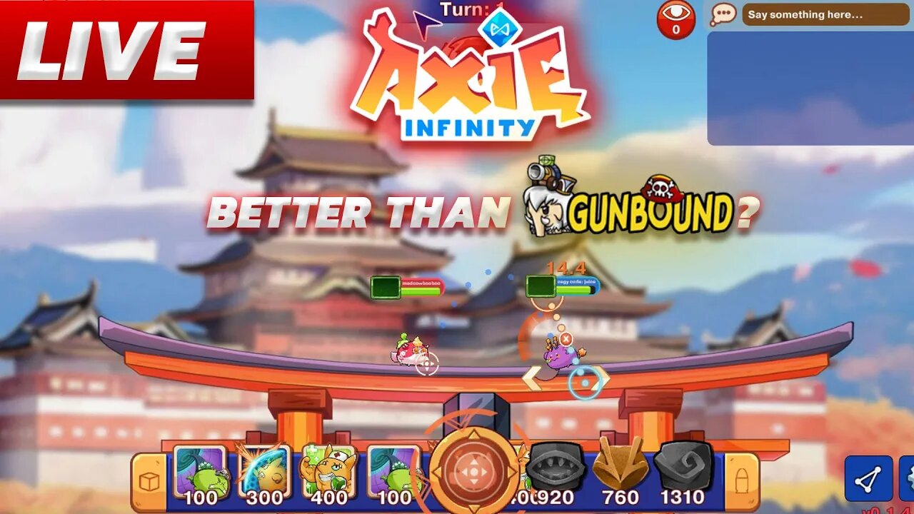 The new gunbound but axie infinity version!