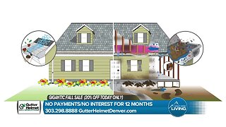 Gutter Helmet- Gigantic Fall Sale