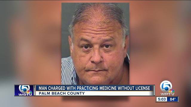 Jupiter doctor accused of practicing without a medical license