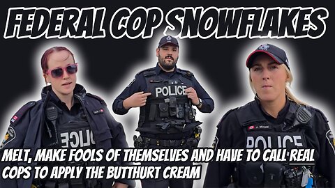 RCMP Crybabies Call the Real Cops Because of my Drone. RCMP get OWNED