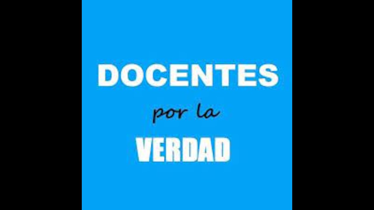 Docentes por la Verdad. Vacunas para los jóvenes...