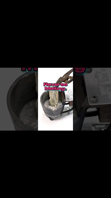Watching Reverse Melting Metal is so Satisfying