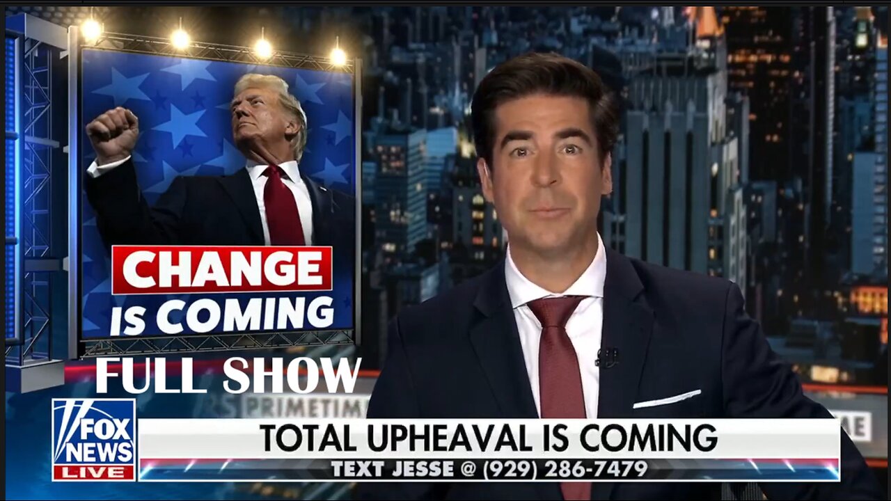 Jesse Watters Primetime 11/15/24 Full | Fox Breaking News November 15, 2024