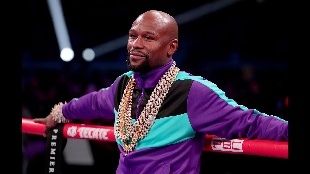 Floyd Mayweather Jr. Shares A Post On IG Of His Father (Has Dementia) & Grandson KJ ❤️