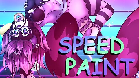 Speed Paint - COMMISSION - Past3lPawz Dessert Synth