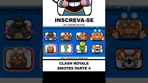 EMOTES CLASH ROYALE PARTE 4