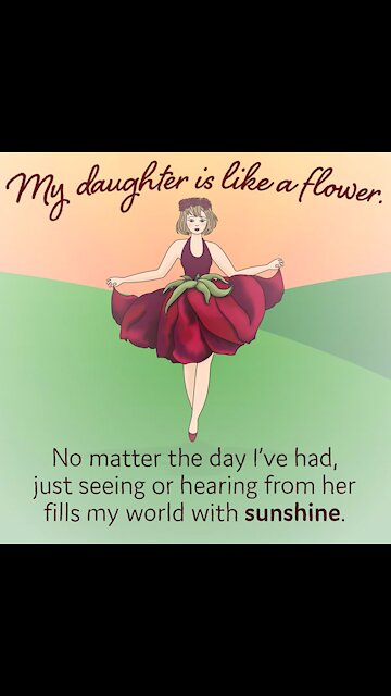 My Daughter is Like a Flower [GMG Originals]
