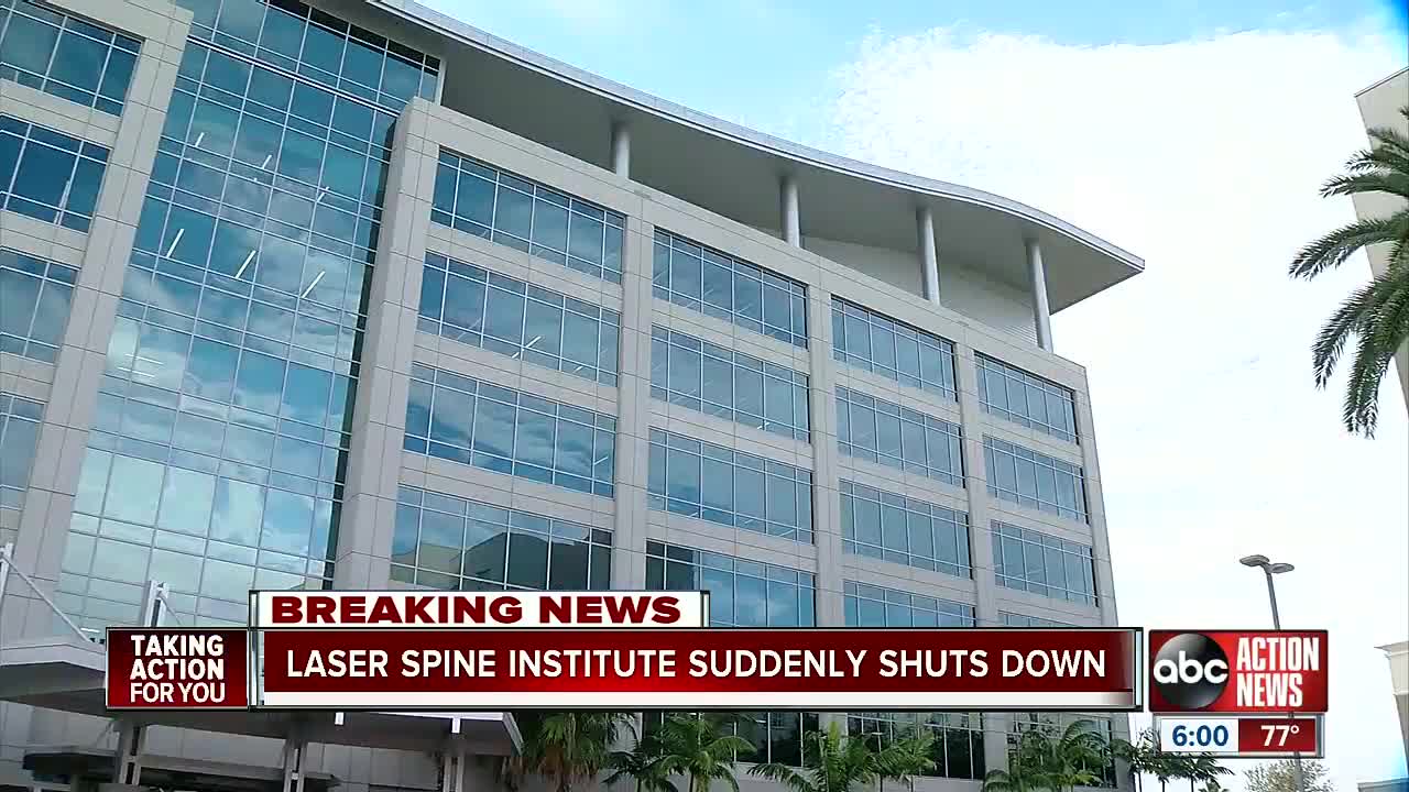 Laser Spine Institute operations shut down, 1,000+ employees lose jobs