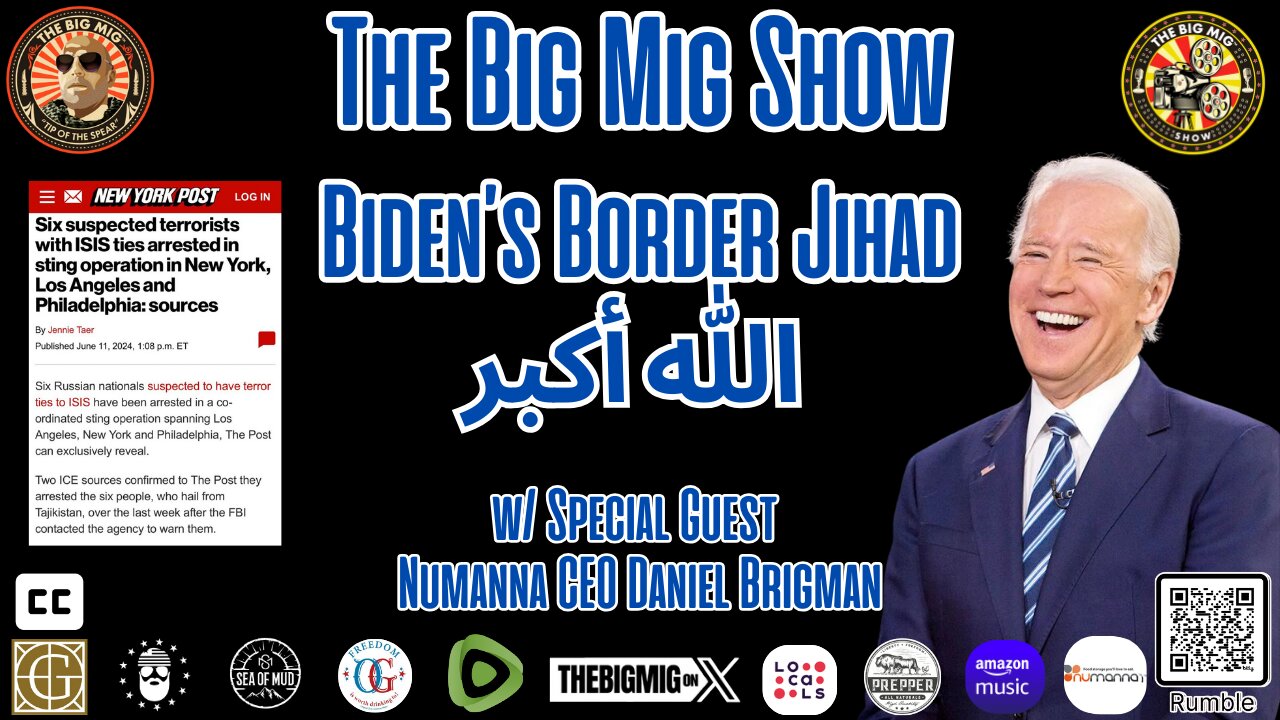 CEO Daniel Brigman from NuManna, The #1 Food Survival Prep on The Big Mig Show |EP306