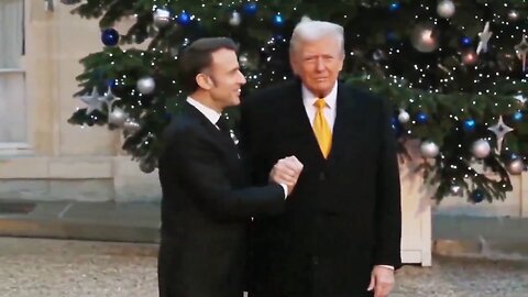 Macron recibe a Donald Trump en la reapertura de la catedral Notre Dame