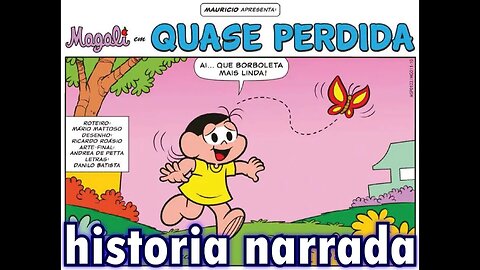 Magali em-Quase perdida | Gibis do Rapha