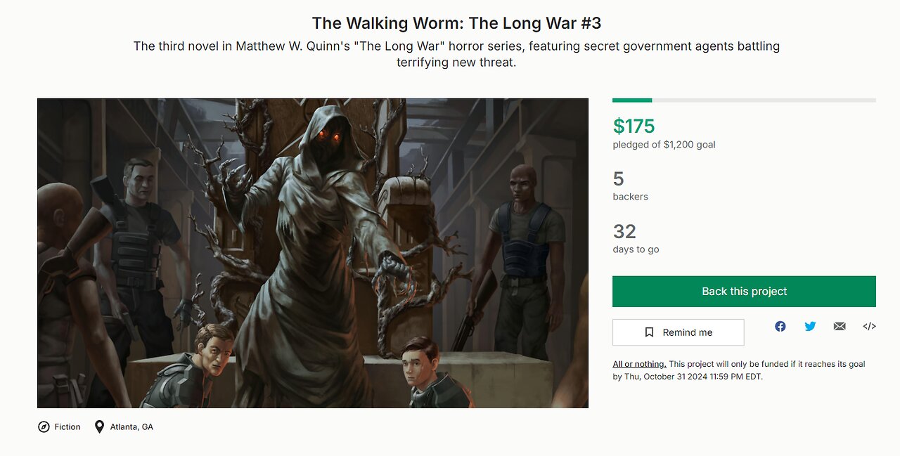 Episode 449: The Walking Worm Kickstarter with Matthew Quinn!