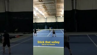 sick backhand volley tennis #shorts #tennis #short