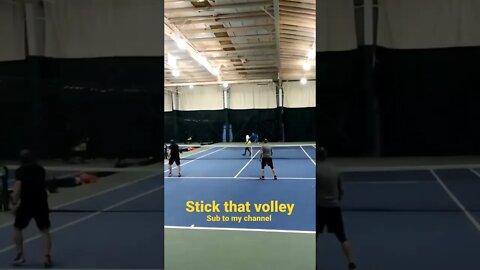 sick backhand volley tennis #shorts #tennis #short