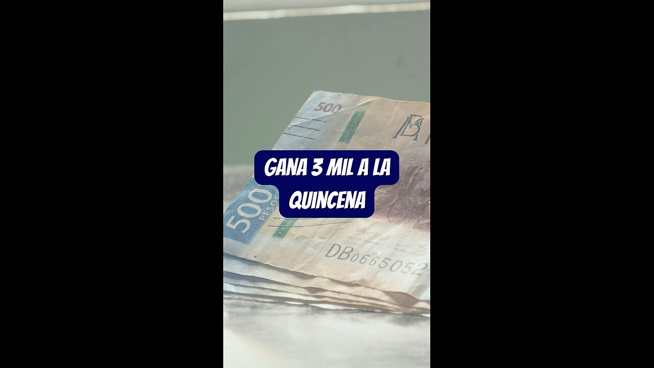 ¿Cuánto INVERTIR para GANAR 3 mil pesos quincenales?