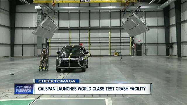 Calspan unveils multi-million dollar crash lab facility