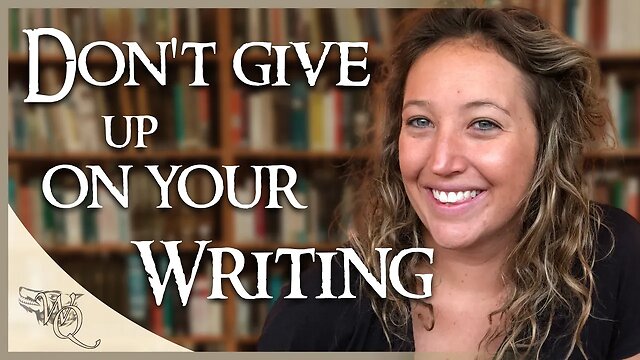 You have plenty of TIME to write your book! Don't give up!