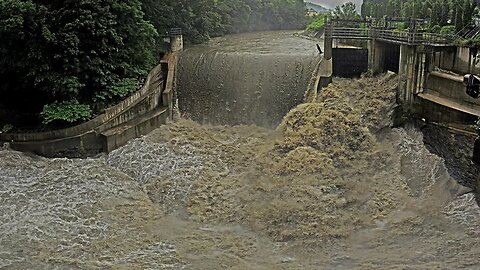 Nabujali vodopad u Ivanjici (The Swollen Waterfall in Ivanjica, 17. 06. 2023.)