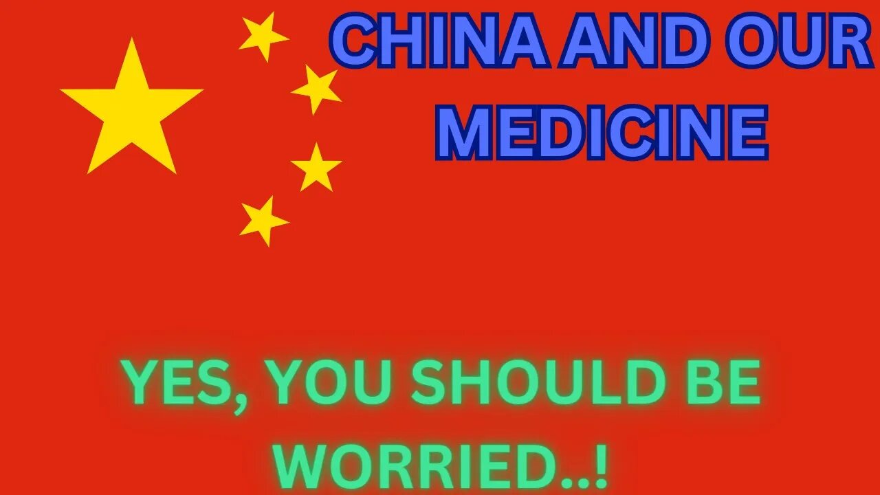 "China's Medicine: Cure or Curse?" #medications #big pharma #china