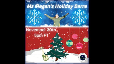 Special Event: Holiday Barre