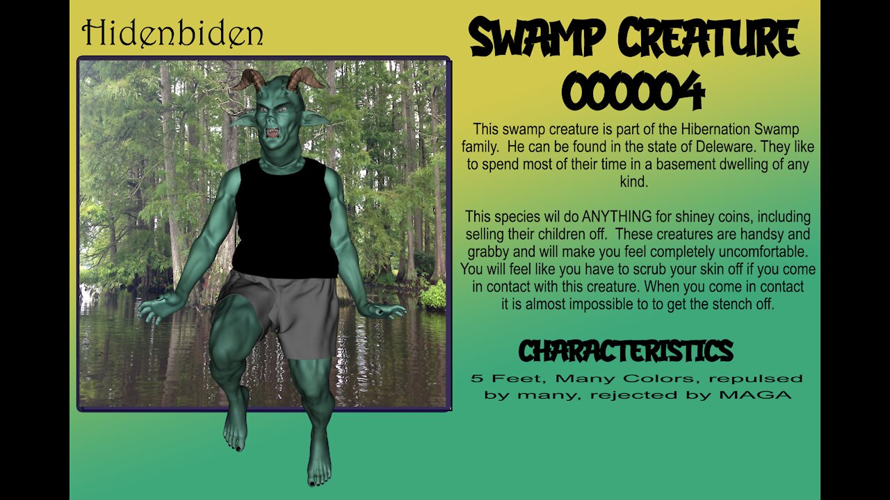 Hidenbiden Swamp Creature