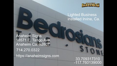 Sign Company Orange county