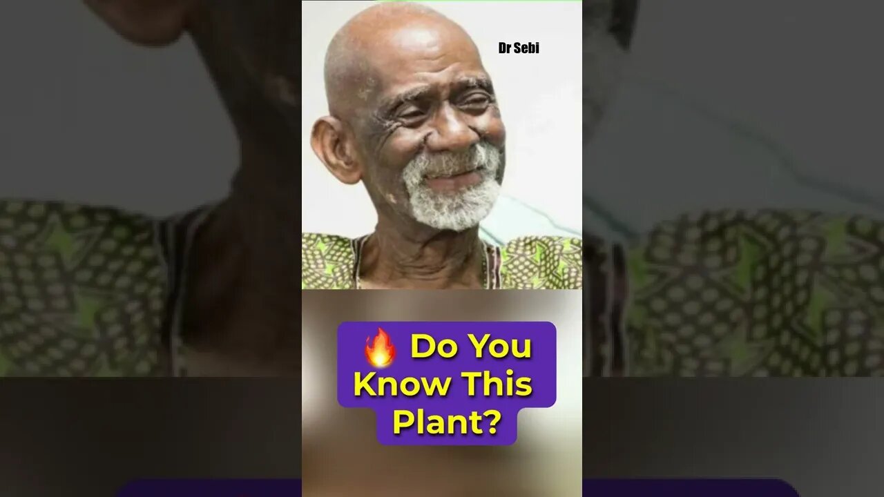 Do You Know THIS PLANT DR SEBI Mentioned? #shorts #drsebi #burdock #bahamas #drsebiapproved