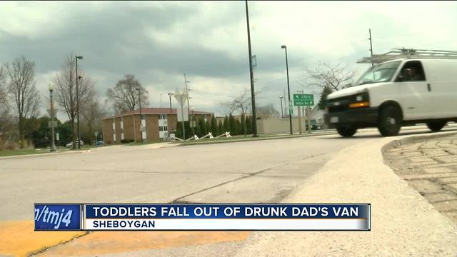 Toddlers face injuries after falling out of moving vehicle