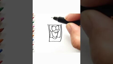 How to draw and paint Sponge Bob and Gary Halloween Costume #shorts