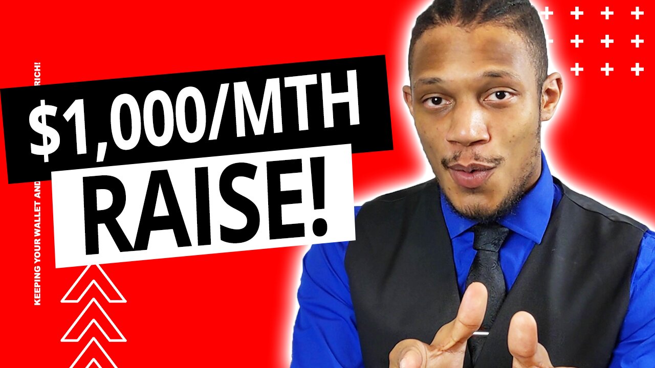 How I gave myself a $1,000 RAISE a month! How to make $1000 a month 2021 by doing gig work