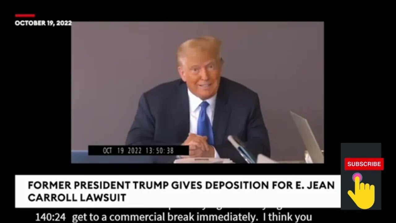 🤣Trump Lashes Out At Lawyer, Calls E Jean Carroll Mentally Sick During Leaked Deposition🤣