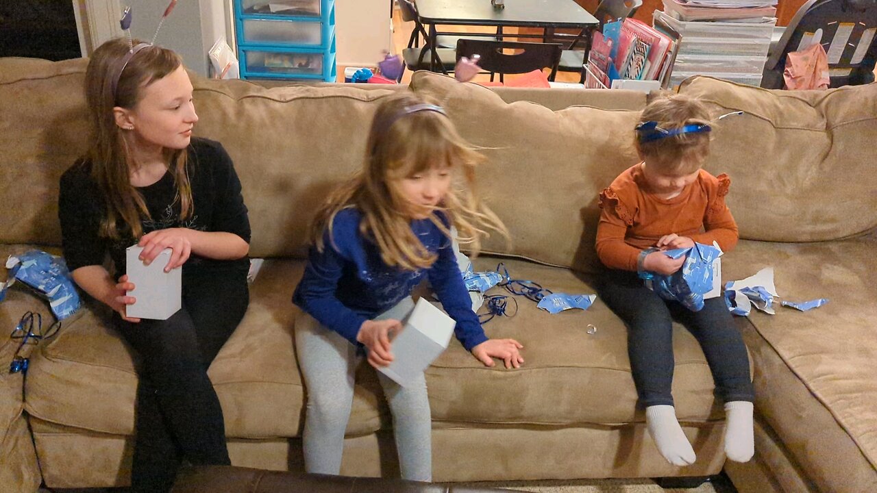 gifts on 1st night of Hanukkah