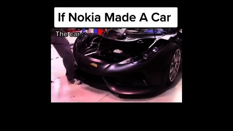 If Nokia made a car😂