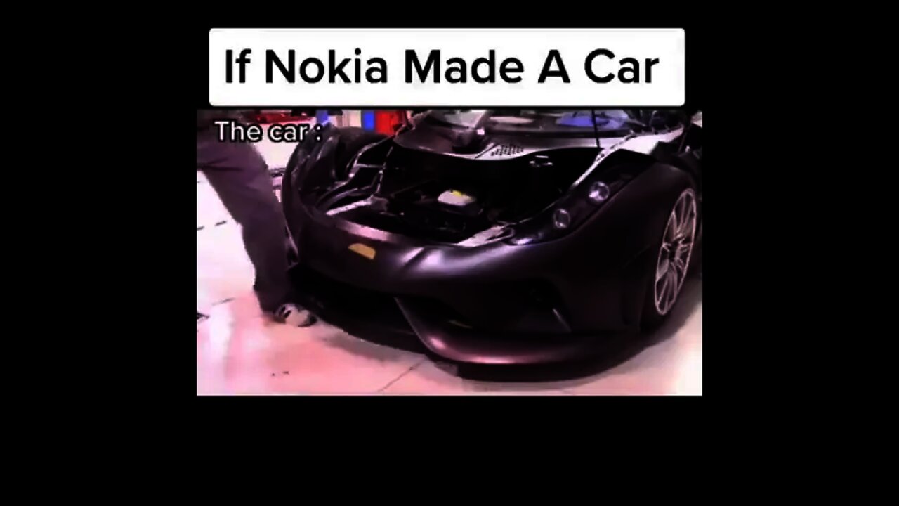 If Nokia made a car😂