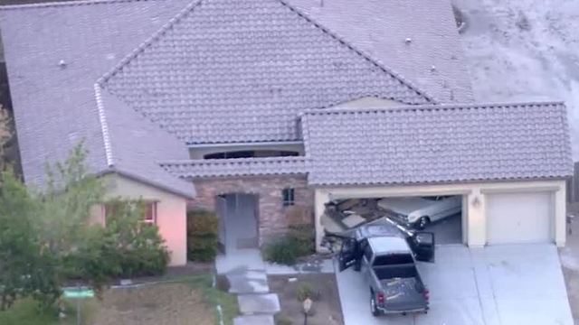 Truck crashes into home near Jones, Grand Teton