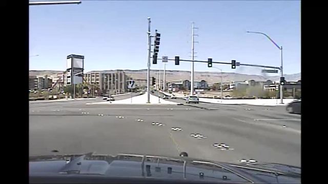 Crash involving Nevada Highway Patrol caught on camera