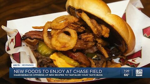 New foods and treats at Chase Field