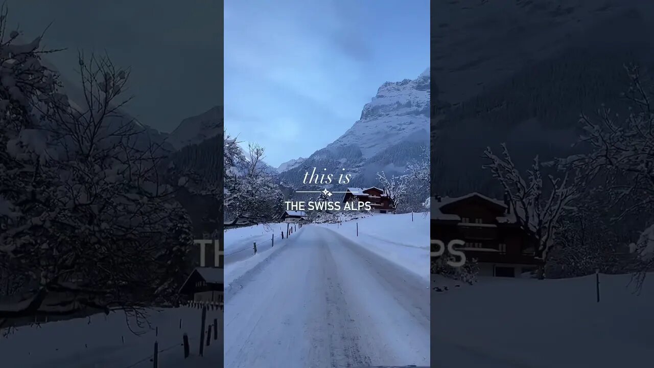 This is your sign to visit the Swiss Alps | Travel Switzerland
