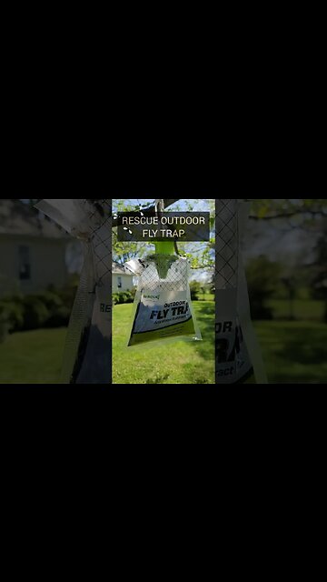 RESCUE outdoor fly trap #shorts #RescueOutdoorFlyTrap @whyrescue