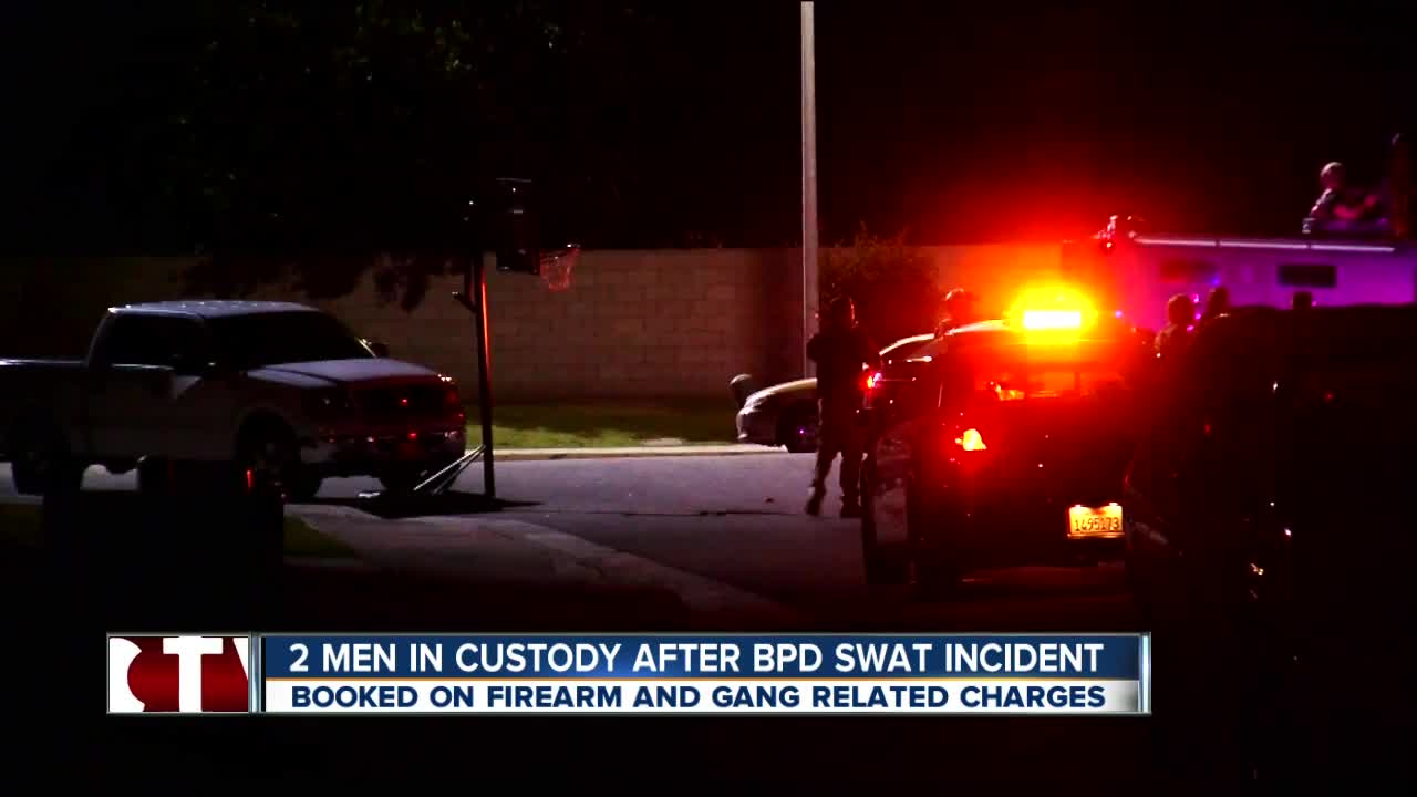 Two men arrested in BPD SWAT standoff