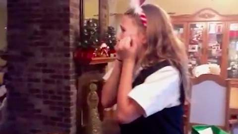 These people are overwhelmingly excited when they get puppies as surprise gifts