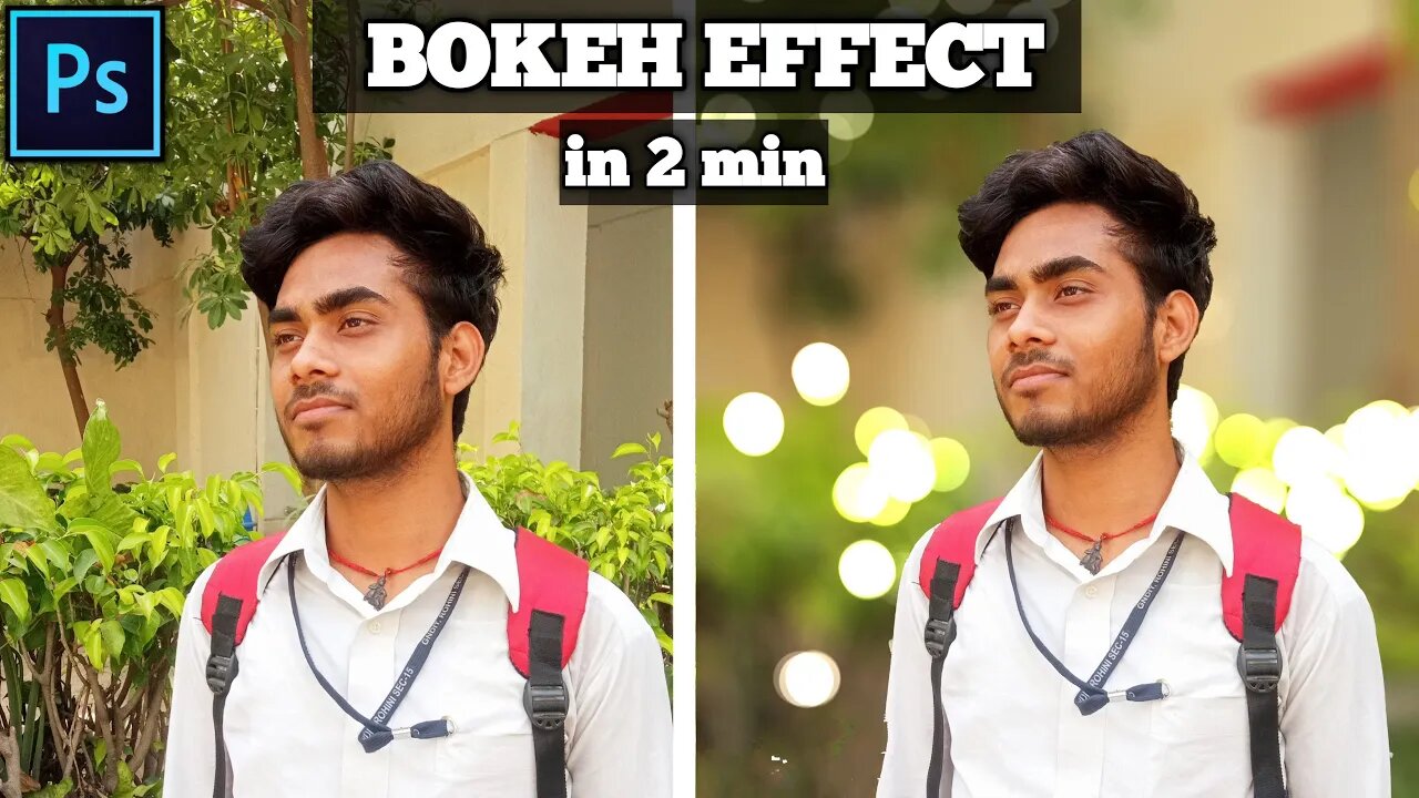 BOKEH EFFECT - PHOTOSHOP BOKEH EFFECT #bokeh #bokeheffect