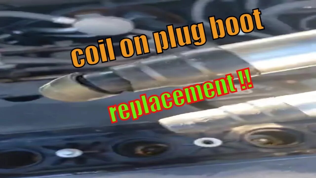 coil on plug boot replacement