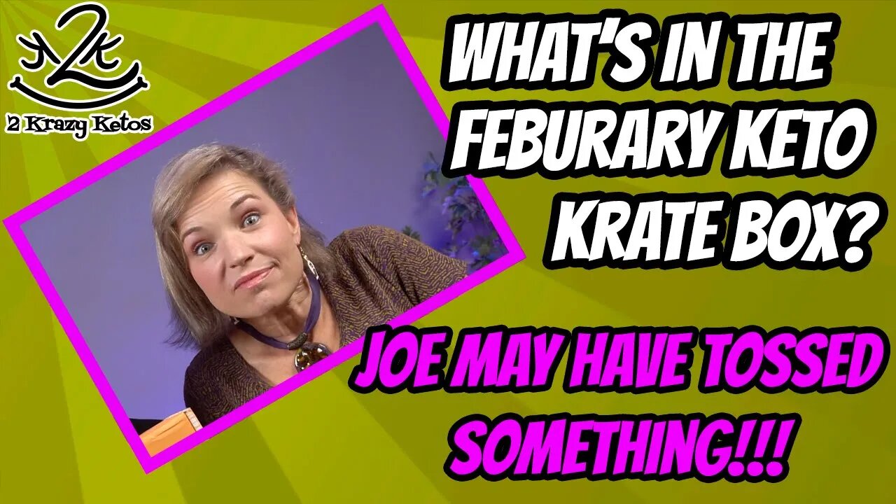 Giving away a Keto Krate | Did Joe toss something from this box?