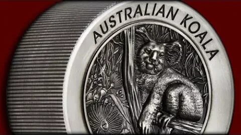 2 KILO High Relief Koala Coin!