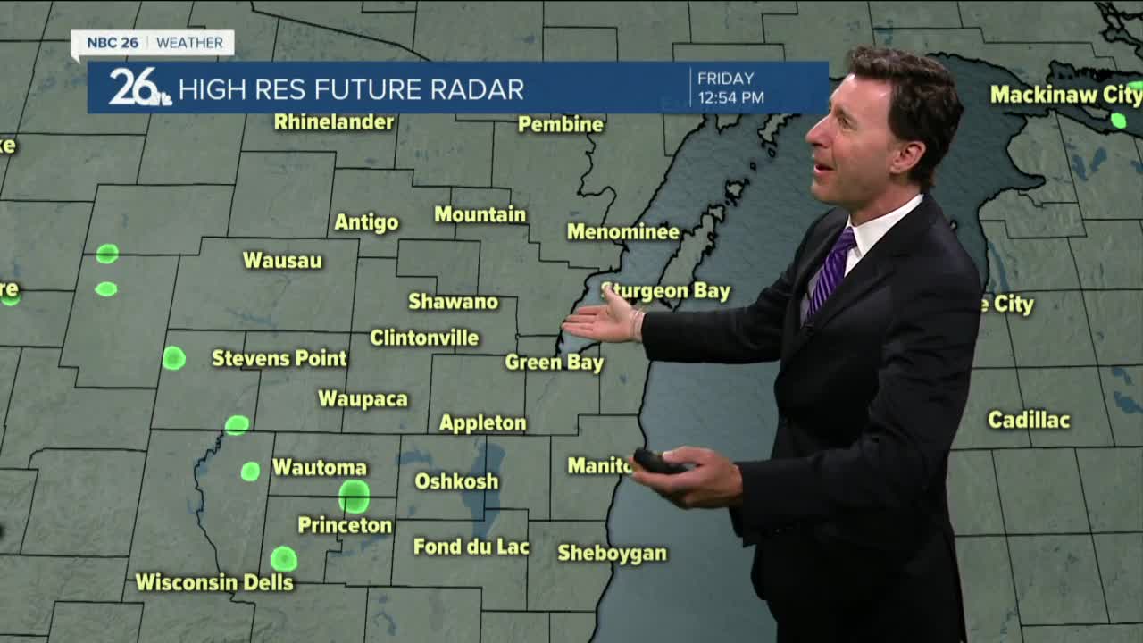 Michael Fish's NBC 26 weather forecast